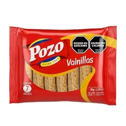 Pozo Vainillas 80g