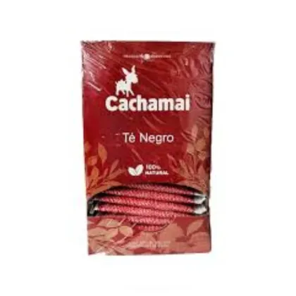 Cachamai T&eacute; en Saquitos x25u Negro