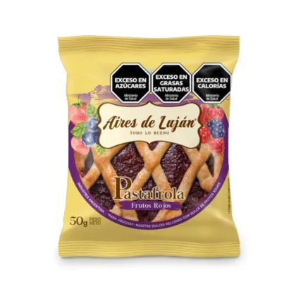 Aires de Lujan Pastafrola 50g Frutos Rojos