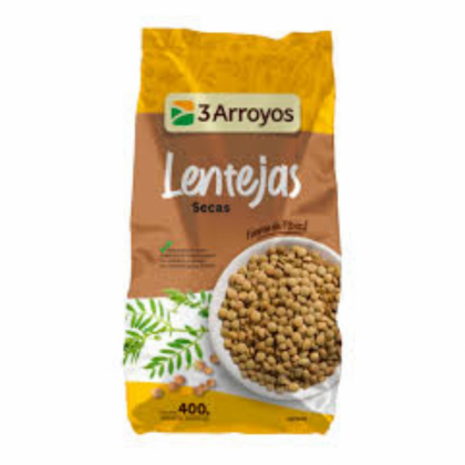3 Arroyos Lentejas 400g
