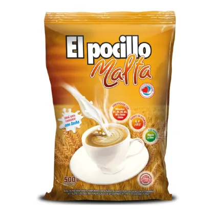 El Pocillo Malta 500gr Doy pack