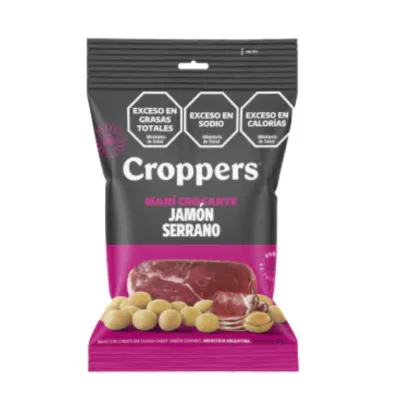Croppers Mani Crocante 85gr Jamon