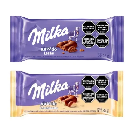 Milka Chocolate Aireado 25g