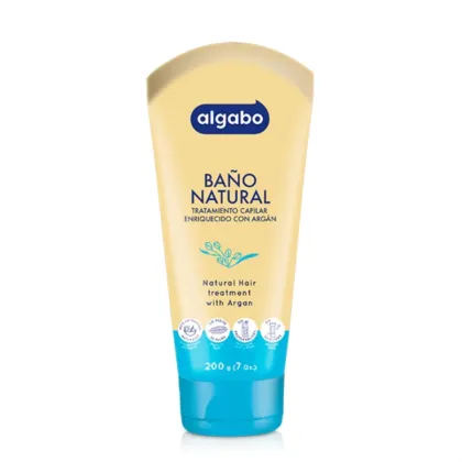 Algabo Ba&ntilde;o Natural Pomo 200gr Tratamiento Capilar