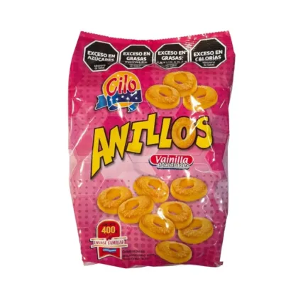 Cilo Anillos Vainilla 400gr