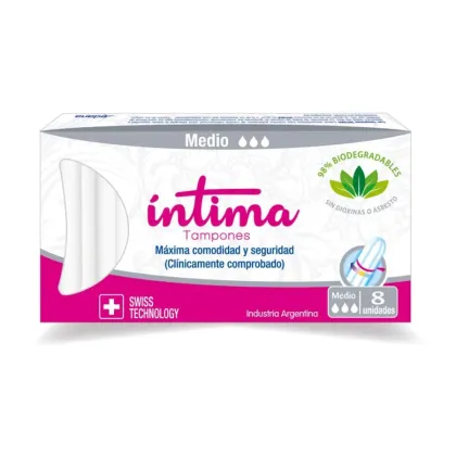 Intima Tampon 8u Medio