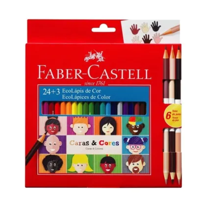 Faber Castell Lapices de Colores x 24u