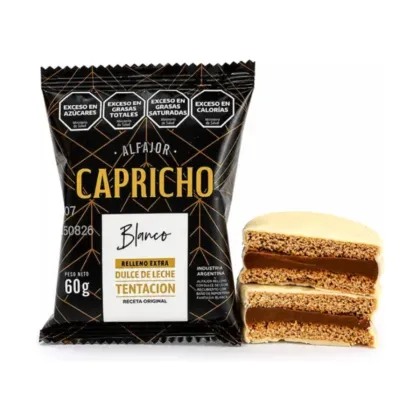 Capricho Alfajor 60gr Blanco