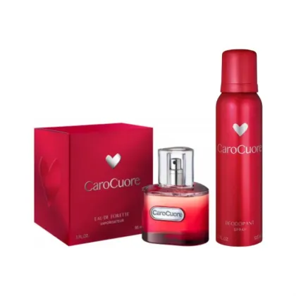 Caro Cuore Perfume 90ml + Desodorante 123ml Cuore