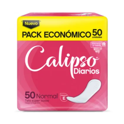 Calipso Protector Diario 50u NORMAL S/D SEDA