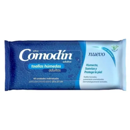 Comodin Toallas Humedas x 60u