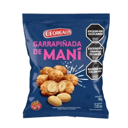 Georgalos Garrapi&ntilde;ada de Mani 80g