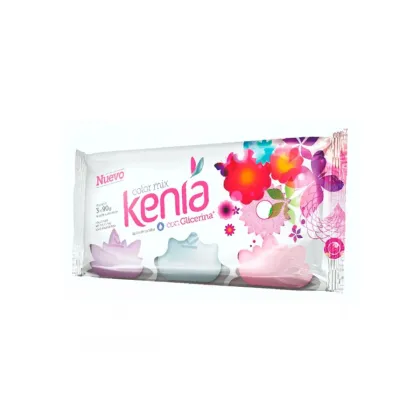 Kenia Jabon x 3u 90gr Color Mix