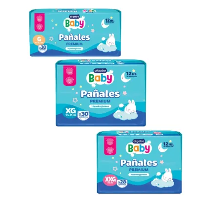 Algabo Baby Pañales Premium