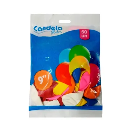 Candela Globos x 50 9"" Liso