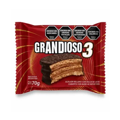 Grandioso Alfajor Triple Negro