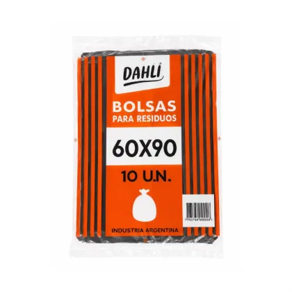 Bolsas Dahli  x 10 u 60 x 90