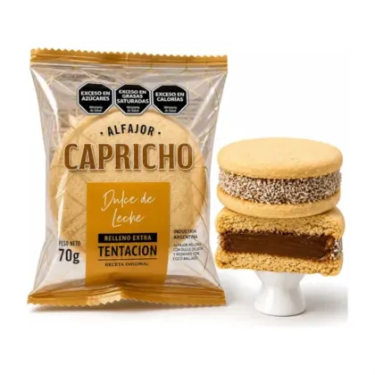 Capricho Alfajor 70gr Maicena