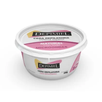 Depimiel Pote Cera Depilatoria 200gr Mic Natural