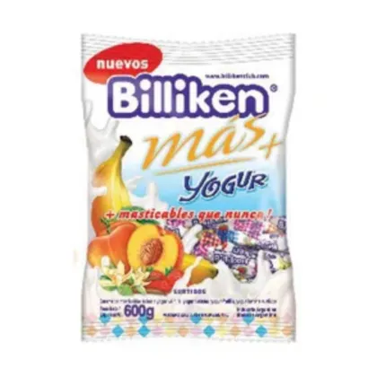 Billiken Caramelos 600gr Yoghurt