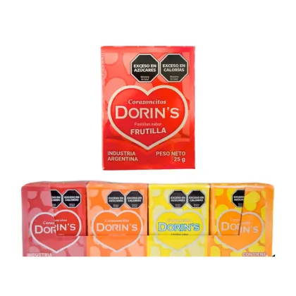 Dorins Pastillas 25g