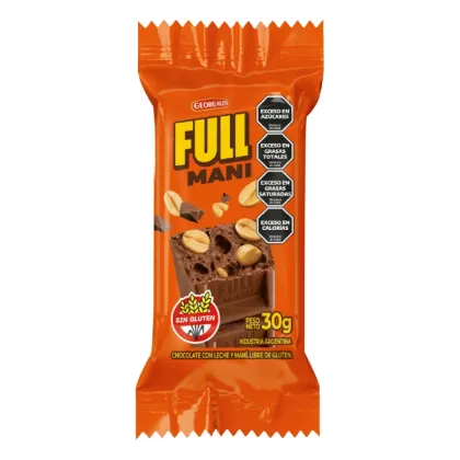 Full Mani Chocolate c/ Mani 30g