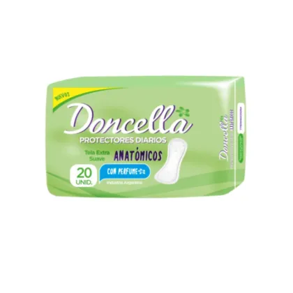 Doncella x20 Protectores Diarios Con Perfume