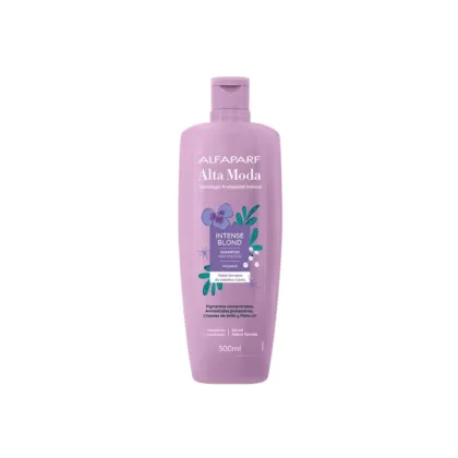 Alfaparf Alta Moda Shampoo Intense Blonde Matizador 300ml