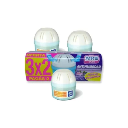 Aire Pur Anti Humedad Pack 3x75g