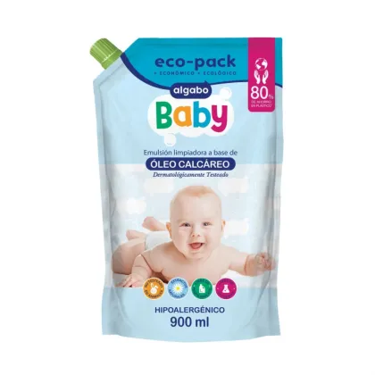 Algabo Oleo Calcareo ECO Pack 900ml Para Bebes