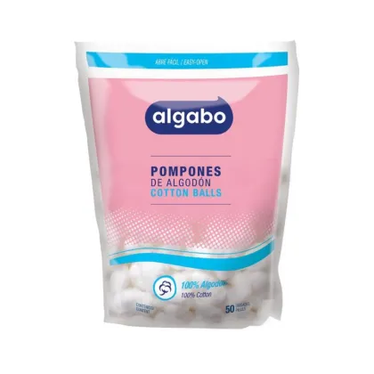 Algabo Pompones Algodon x 50u