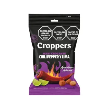 Croppers Mani Crocante 85gr Chilli Pepper