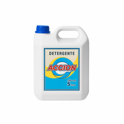 Accion detergente de 5lt