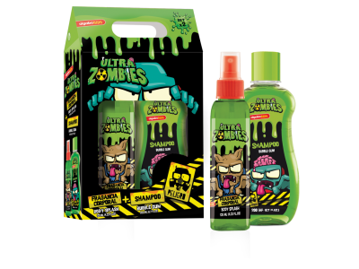 Algabo body splash + shampoo Personajes