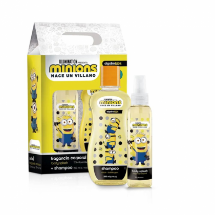 Algabo body splash + shampoo Personajes