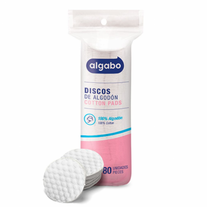 Algabo Discos de Algodon 80u