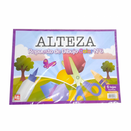 Alteza Repuesto de Dibujo Color N°6 x6u