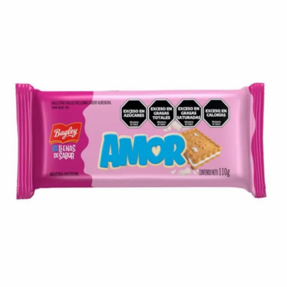 Amor Galletitas Bagley 110gr