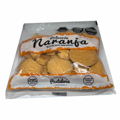 Antigua Pastelería Marplatense Polvorón Naranja 200g