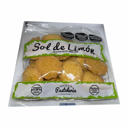 Antigua Pastelería Marplatense Sol de Limón 200g