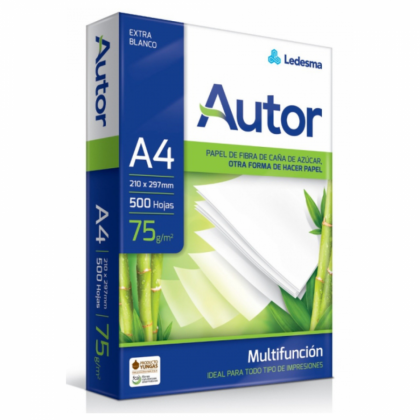 Autor Resma 500 Hojas A4 75gr