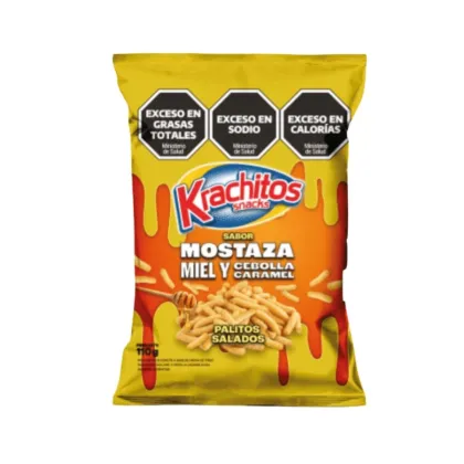 Antojitos Crackers 70gr Mostaza Miel y Cebolla Caramel