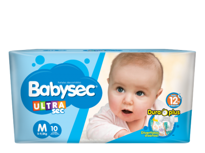 Babysec Pañales Ultrasec Paq x 8u