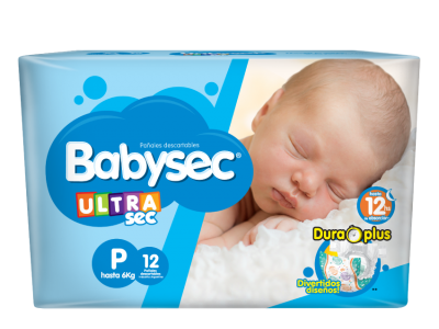 Babysec Pañales Ultrasec Paq x 8u