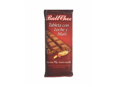 Ballchoc Chocolate con Mani 70g