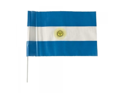 Bandera Argentina Plastica
