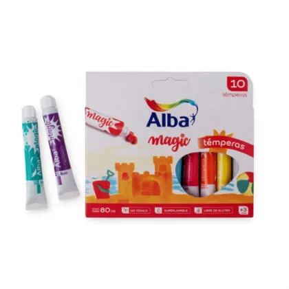 Alba Tempera x 10unidades