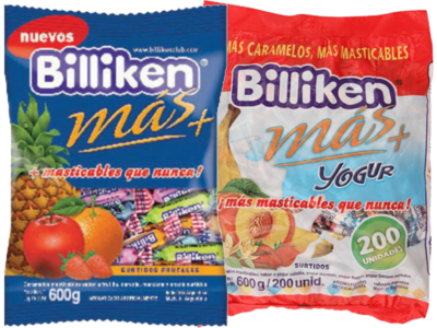 Billiken Caramelos 600g