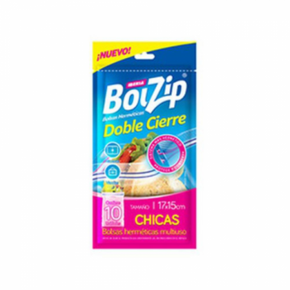 Bolzip Bolsas Hermeticas Chicas x10