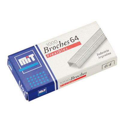 Broches 64 x 1000 unidades